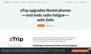 Preview of the zTrip Case Study