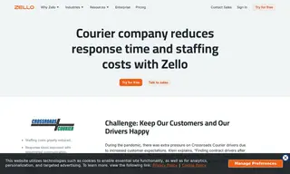 Preview of the Crossroads Courier Case Study