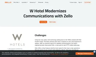 Preview of the W Hotel Case Study