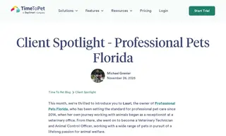 Preview of the Professional Pets Florida Case Study