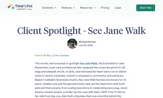 Preview of the See Jane Walk Case Study