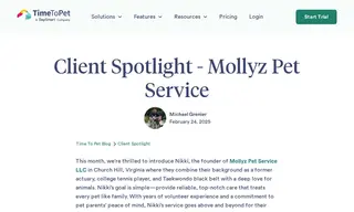 Preview of the Mollyz Pet Service LLC Case Study