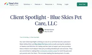 Preview of the Blue Skies Pet Care, LLC Case Study