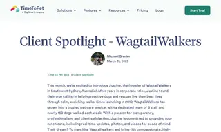 Preview of the WagtailWalkers Case Study