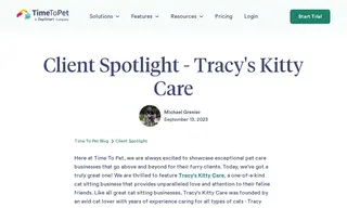 Preview of the Tracy's Kitty Care Case Study