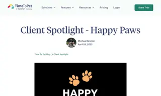 Preview of the Happy Paws Case Study