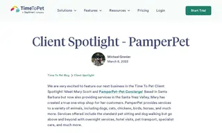 Preview of the PamperPet Case Study
