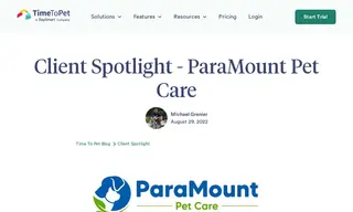 Preview of the ParaMount Pet Care Case Study