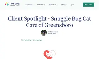 Preview of the Snuggle Bug Cat Care of Greensboro Case Study