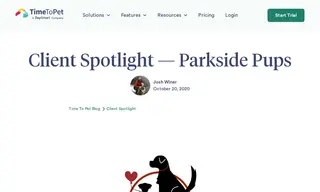 Preview of the Parkside Pups Case Study