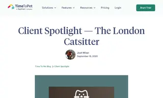 Preview of the The London Catsitter Case Study