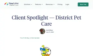 Preview of the District Pet Care Case Study