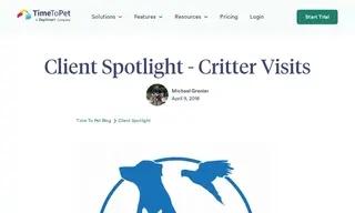 Preview of the Critter Visits Case Study