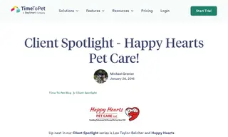 Preview of the Happy Hearts Pet Care Case Study