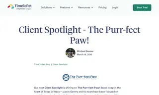 Preview of the The Purr-fect Paw Case Study
