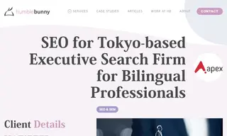 Preview of the Tokyo-based Executive Search Firm for Bilingual Professionals Case Study