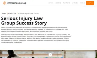 Preview of the Serious Injury Law Group Case Study