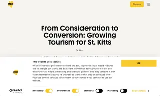 Preview of the Tourism Board for St. Kitts Case Study