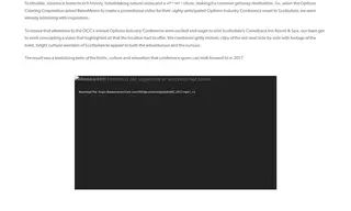 Preview of the Options Industry Conference Case Study