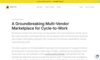 Preview of the Dash Rides Case Study