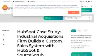 Preview of the Industrial Acquisitions Firm Case Study