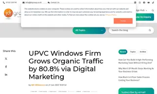 Preview of the UPVC Windows Firm Case Study