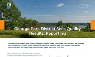 Preview of the Geauga Park District Case Study