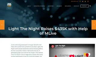 Preview of the Leukemia & Lymphoma Society – Michigan/Indiana Case Study