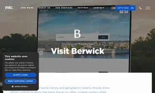 Preview of the Visit Berwick Case Study