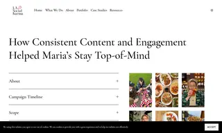 Preview of the Maria’s Italian Kitchen Case Study