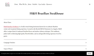 Preview of the H&H Brazilian Steakhouse Case Study