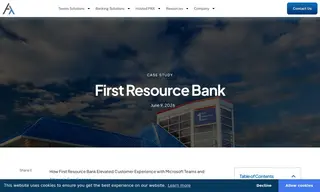 Preview of the First Resource Bank Case Study