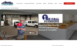 Preview of the One Call Plumbing Case Study