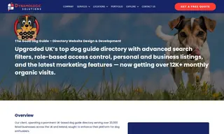 Preview of the UK’s Leading Dog Guide Directory Case Study