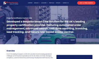 Preview of the UK’s Leading Property Certification Provider Case Study