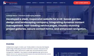 Preview of the Oakleigh Manor Case Study