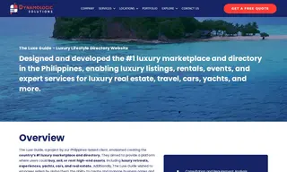 Preview of the The Luxe Guide Case Study
