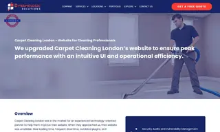 Preview of the Carpet Cleaning London Case Study
