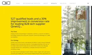 Preview of the QinetiQ Case Study