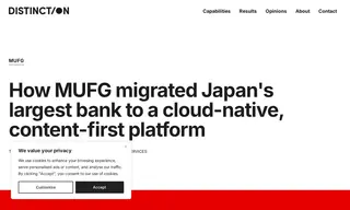 Preview of the MUFG Case Study
