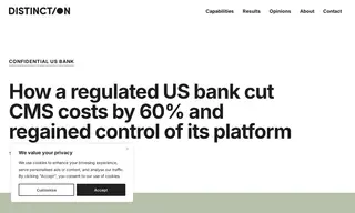 Preview of the Confidential US Bank Case Study