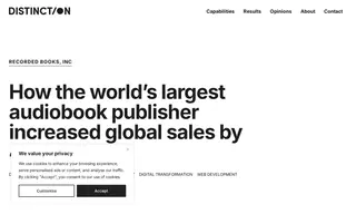 Preview of the Recorded Books Case Study