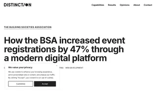 Preview of the The Building Societies Association (bsa) Case Study