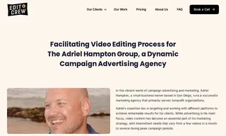 Preview of the Adriel Hampton Group Case Study