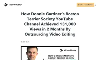 Preview of the Donnie Gardner’s Boston Terrier Society Case Study