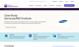 Preview of the Samsung R&D Institute Case Study