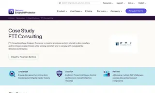 Preview of the FTI Consulting Case Study