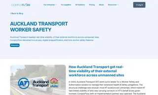 Preview of the Auckland Transport Case Study