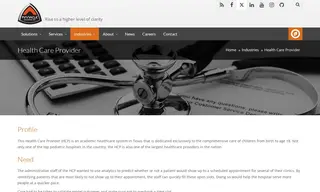 Preview of the Health Care Provider Case Study