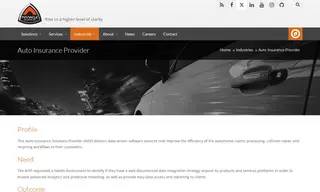 Preview of the Auto Insurance Solutions Provider Case Study